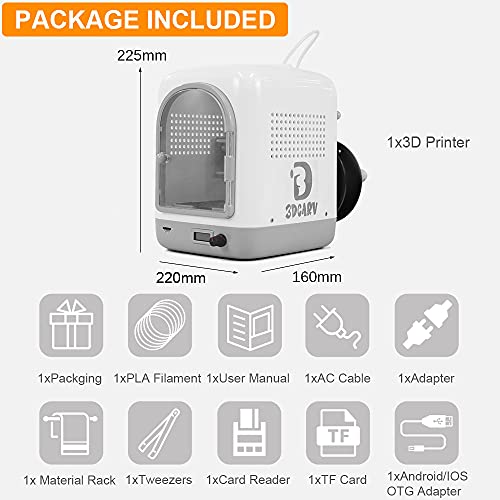 Mini FDM 3D Printer for Home Use