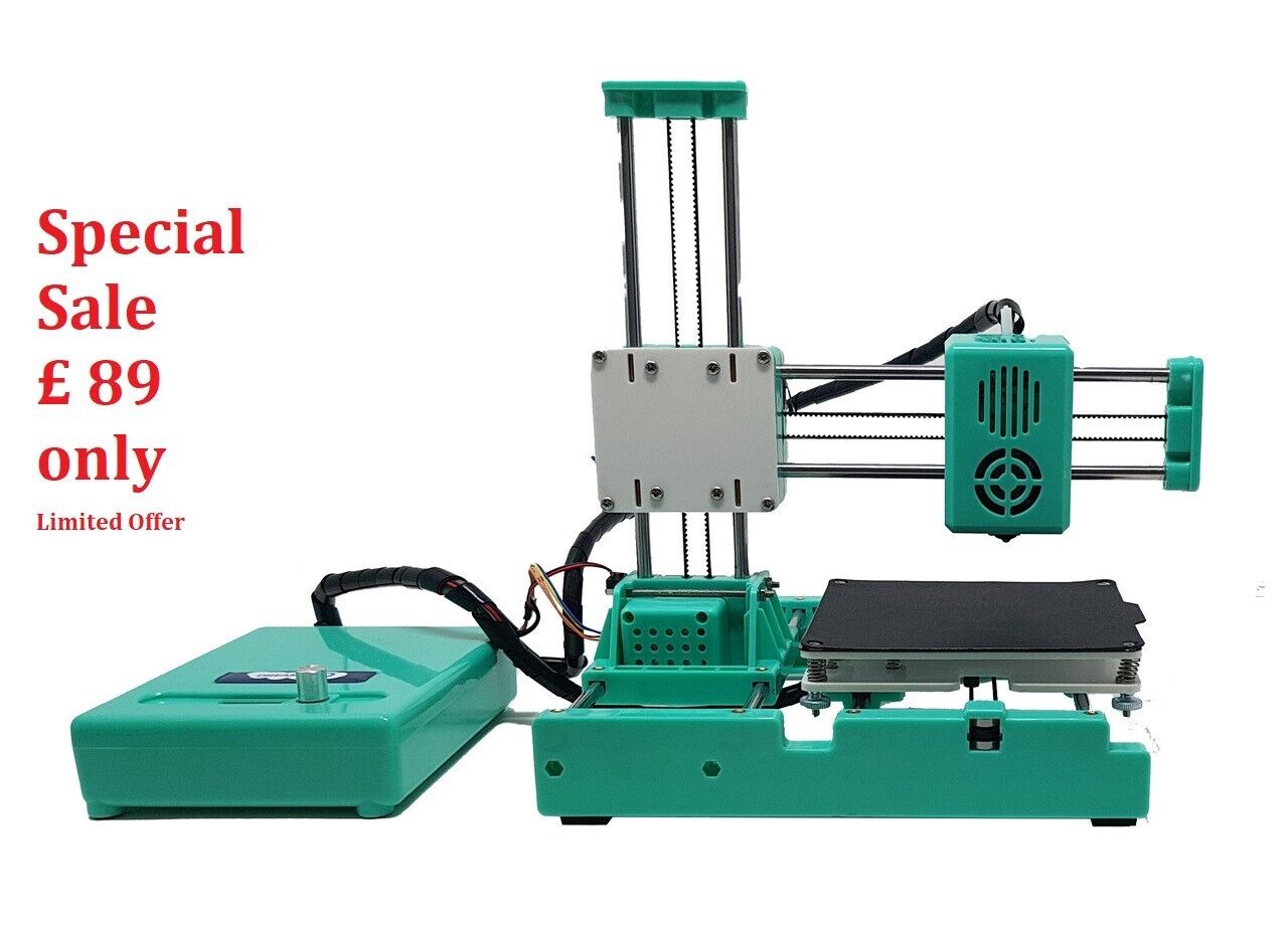 Easythreed X2 Green 3D Printer - UK Stock