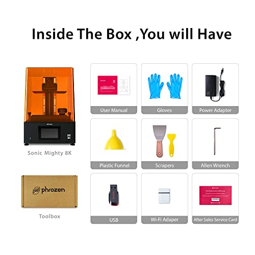 Phrozen Sonic 8K LCD Resin Printer