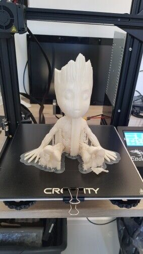 Used CREALITY 3D Ender 3 FDM 3D Printer 220*220*250mm Second-Hand-Not Repaired