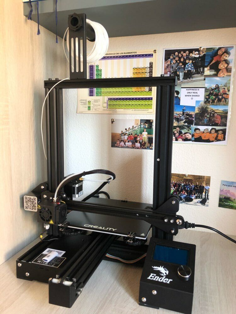 Used CREALITY 3D Ender 3 FDM 3D Printer 220*220*250mm Second-Hand-Not Repaired