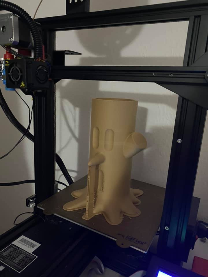 Used CREALITY 3D Ender 3 FDM 3D Printer 220*220*250mm Second-Hand-Not Repaired