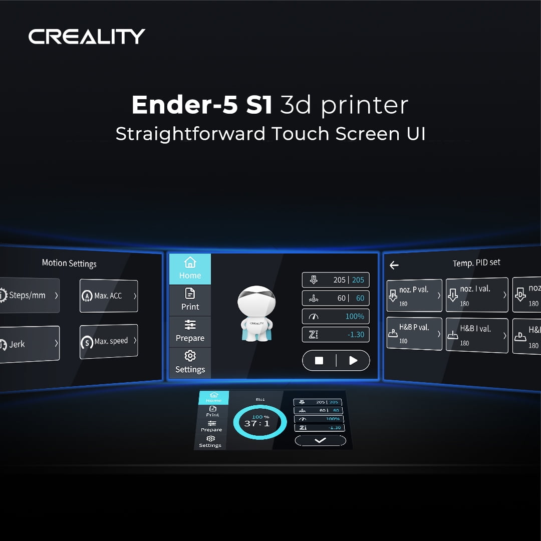 Creality Ender 5 S1 FDM 3D Printer