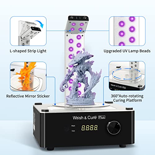 Largest 2-in-1 Wash/Cure 3D Printer