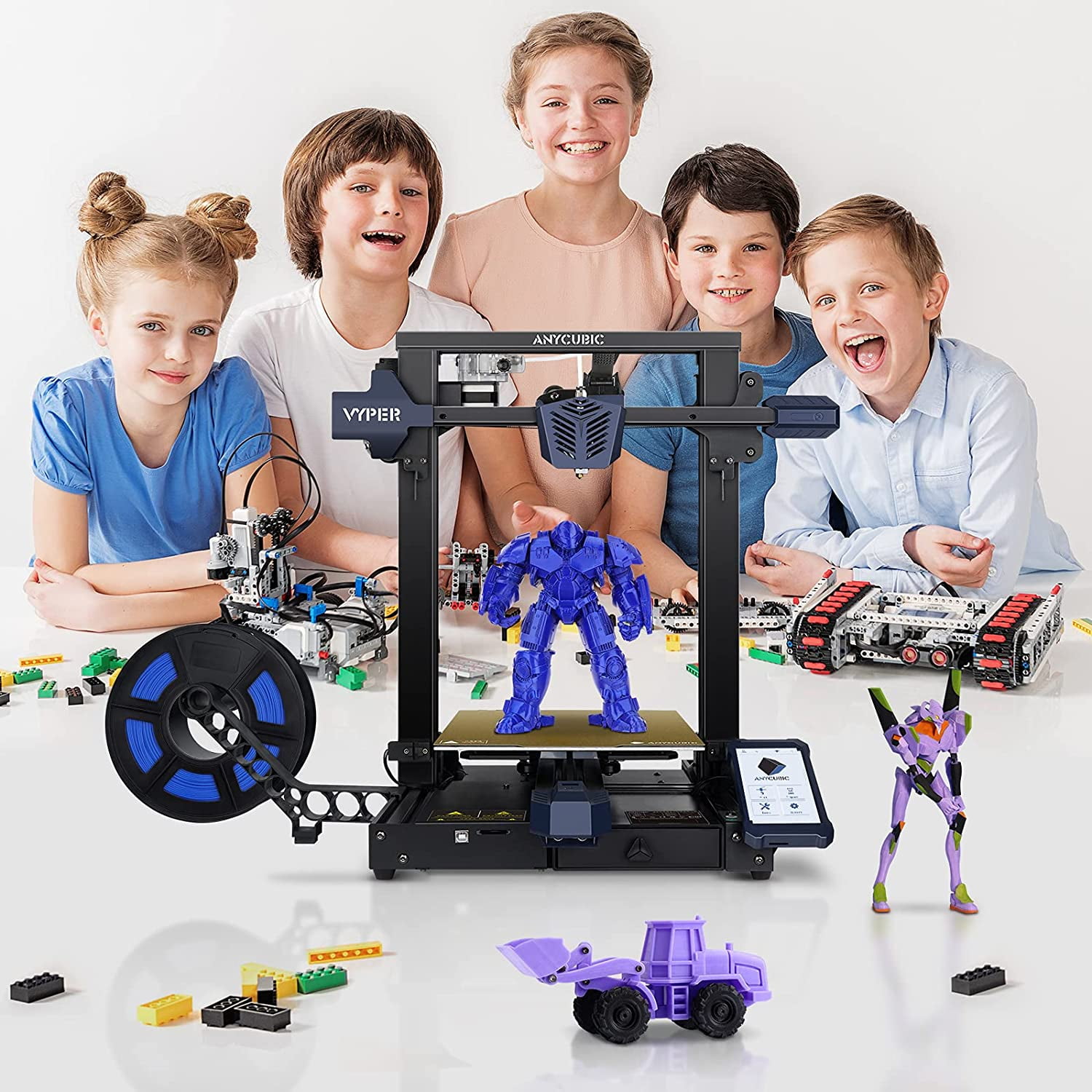ANYCUBIC Vyper Silent FDM 3D Printer 9.6"x9.6"x10.2