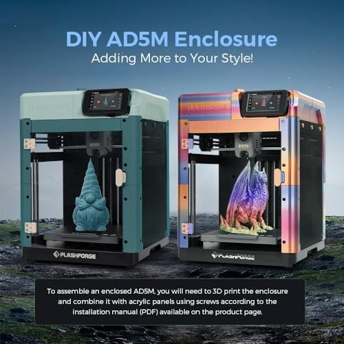 Flashforge Adventurer 5M 3D Printer with Auto Leveling