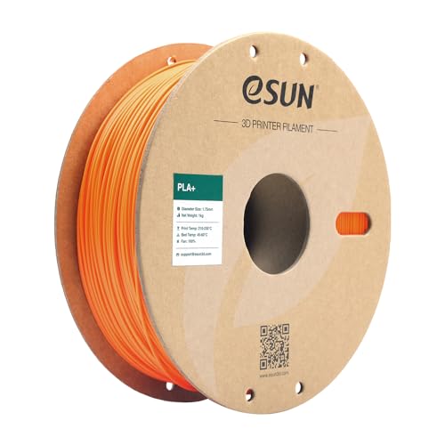 eSUN PLA+ 1.75mm Filament - Orange 1KG Spool
