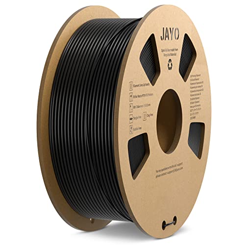 JAYO 1.75mm PLA Filament - Black, 1.1KG