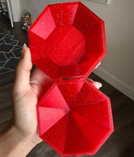 ZIRO Twinkling Red PLA Glitter Filament 1.75mm