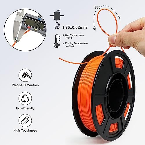 YOUSU 1.75mm PLA Plus Filament Pack of 4