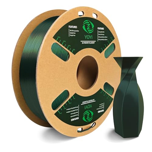 YOYI 1.75mm Green PLA Filament for 3D Printers