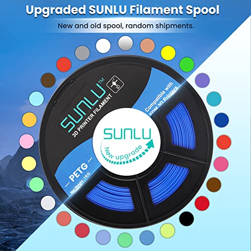 SUNLU 1KG PETG Filament for 3D Printing