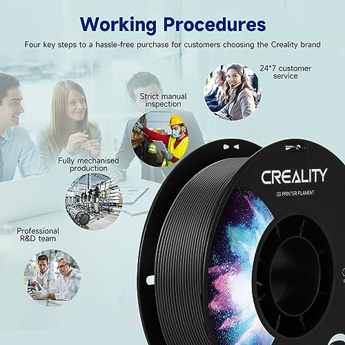 Creality PETG 3D Printer Filament 1.75mm Black