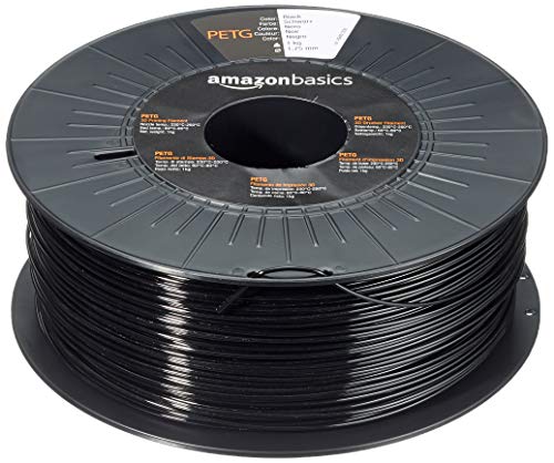 Amazon Basics 1.75mm Black PETG 3D Filament