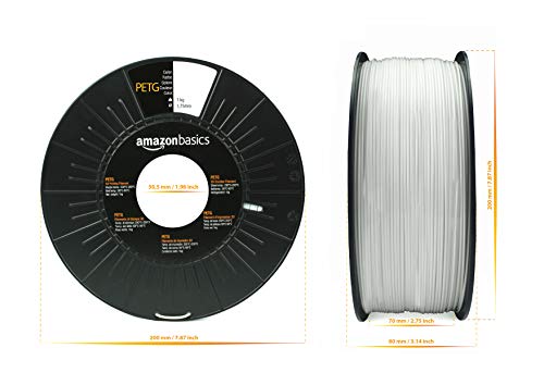 Amazon Basics 1.75mm Black PETG 3D Filament
