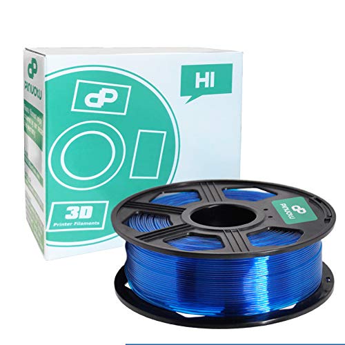 High-Speed PETG 1.75mm Filament - Transparent Blue 1kg