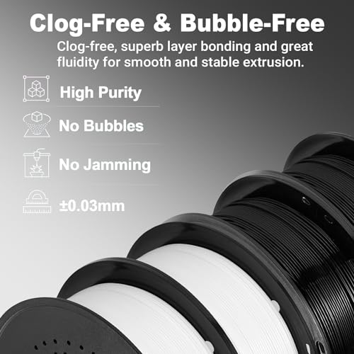 PETG 1.75mm Filament Bundle for FDM Printers