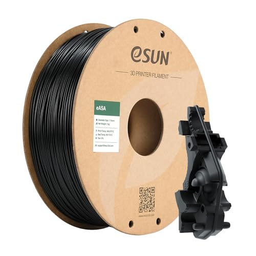 eSUN ASA 1.75mm Weather Resistant Filament - Black