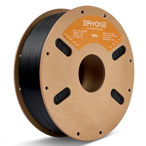 Nylon PA6 Black 3D Printing Filament 1.75mm