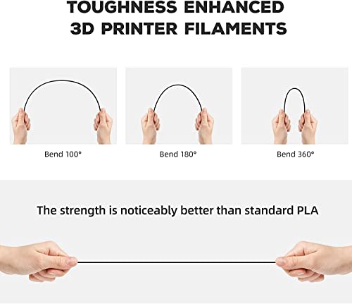 Flashforge 1.75mm PETG PRO Black Filament 1kg
