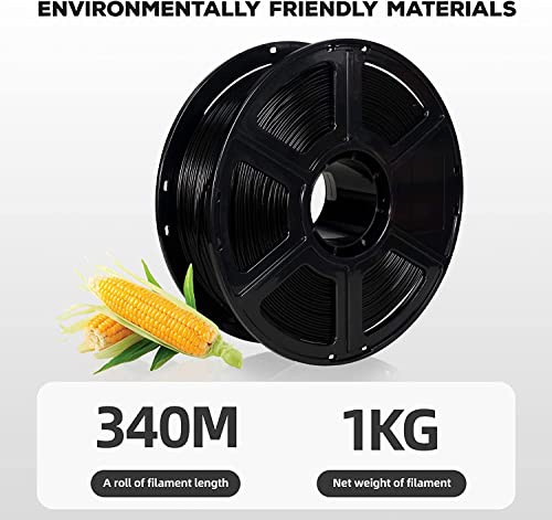 Flashforge 1.75mm PETG PRO Black Filament 1kg