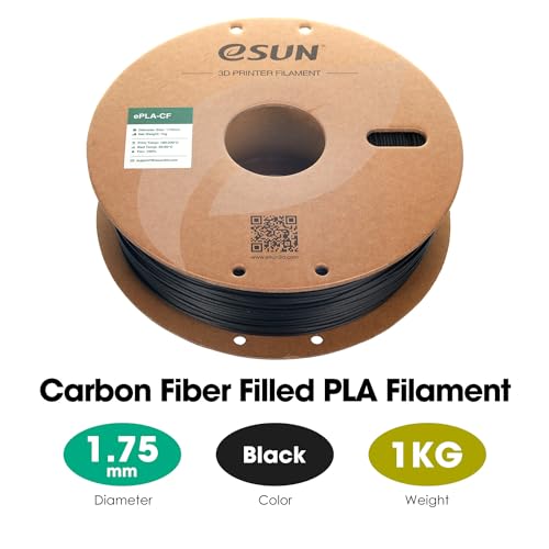 eSUN 1.75mm ePLA-CF Carbon Fiber Filament