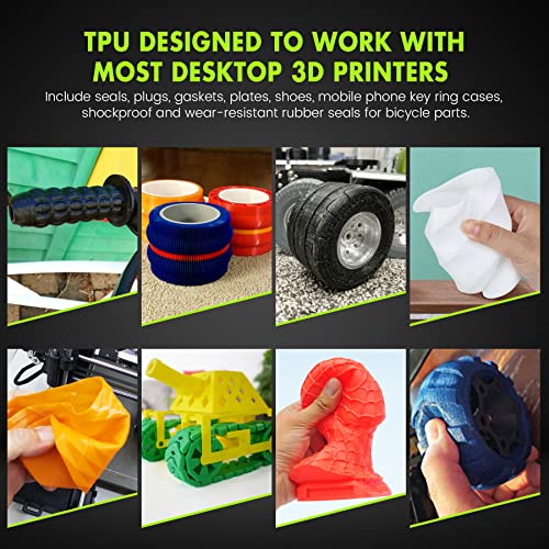 SUNLU 1.75mm 95A TPU 3D Printer Filament