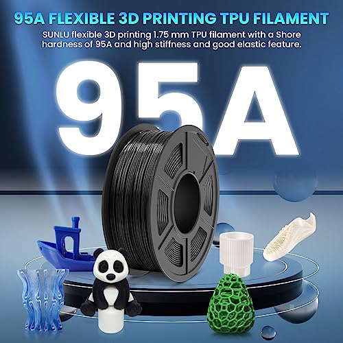 SUNLU 1KG 95A Flexible TPU 3D Printing Filament