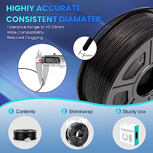 SUNLU 1KG 95A Flexible TPU 3D Printing Filament