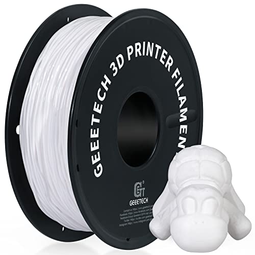GEEETECH 1.75mm TPU Flexible Filament - 500g White