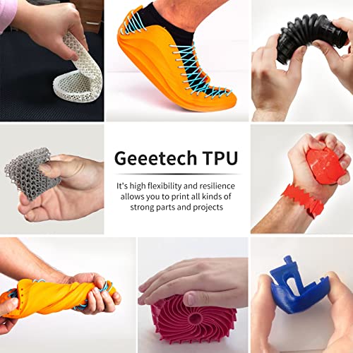 GEEETECH 1.75mm TPU Flexible Filament - 500g White