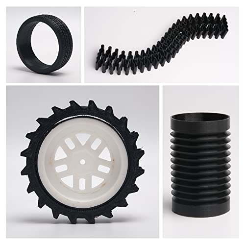 eSUN TPE Filament 1.75mm - High Elasticity Black