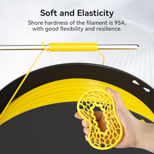 Kexcelled 1.75mm TPU Filament - 1kg, Orange
