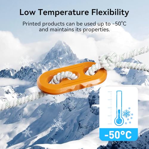 Kexcelled 1.75mm TPU Filament - 1kg, Orange