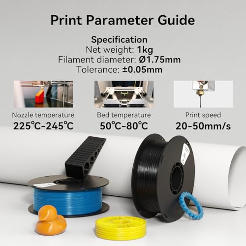 Kexcelled 1.75mm TPU Filament - 1kg, Orange