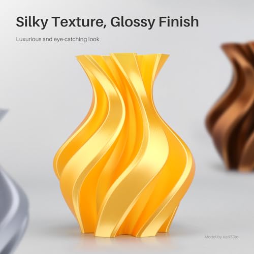 ELEGOO 1.75mm Gold Silk PLA Filament 1KG