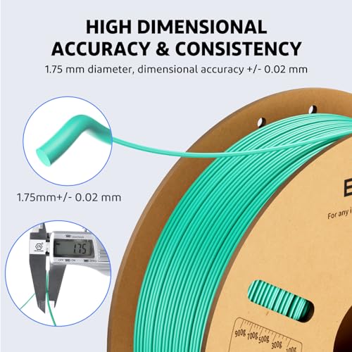 ELEGOO 1.75mm Wood Color PLA+ Filament 1KG