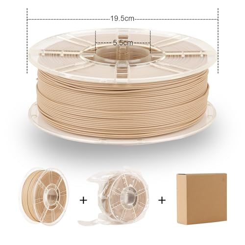 LVVJ3D Oak Wood PLA 3D Printer Filament 1.75mm