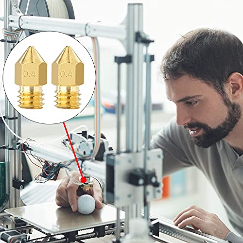 MK8 Brass 0.4mm Nozzle Set with Tools