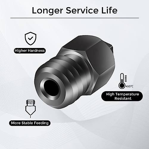 Sovol 8-Pack Hardened Steel MK8 3D Nozzles
