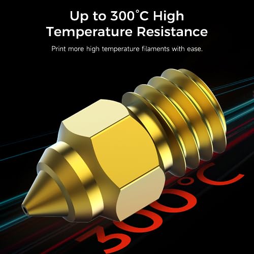 Creality 8-Piece High-End Brass Nozzle Kit