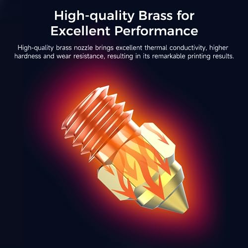 Creality 8-Piece High-End Brass Nozzle Kit