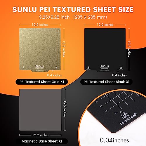 SUNLU Magnetic PEI Sheet for 3D Printers