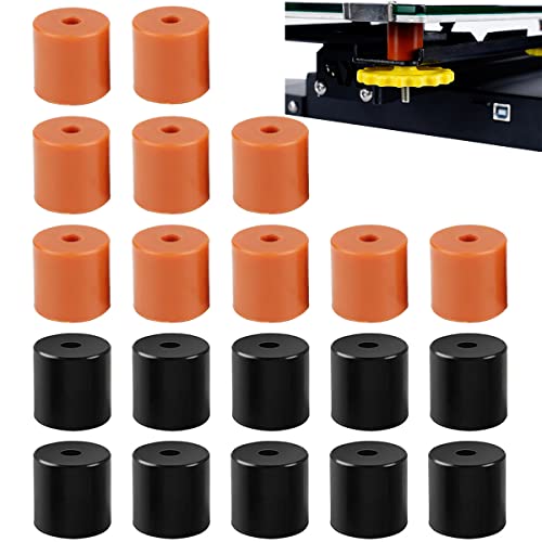 Saijer 20 PCS Silicone Leveling Columns for 3D Printers
