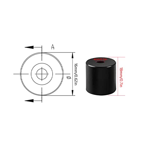 Saijer 20 PCS Silicone Leveling Columns for 3D Printers