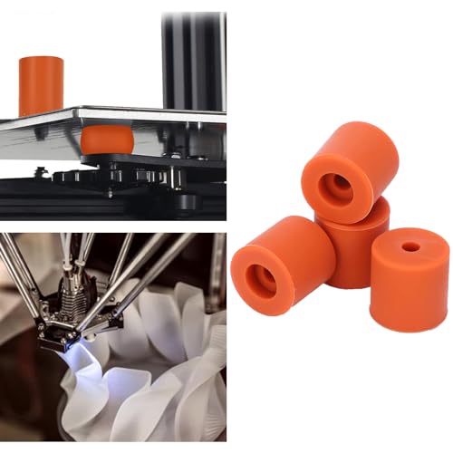 Silicone Leveling Columns for 3D Printers - 4 PCS