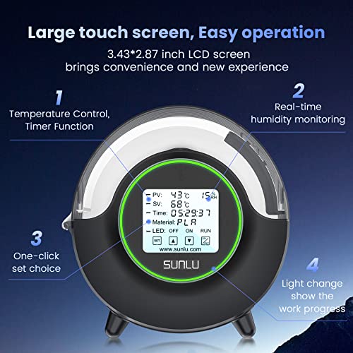 SUNLU S2 3D Printer Filament Dryer & Dehydrator