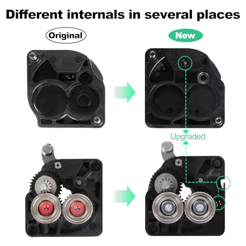 Creality K1C High-Speed Dual Gear Extruder Kit
