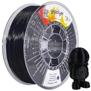 YXPOLYER 1.75mm Durable Nylon Filament - 1kg Black