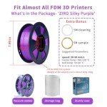 Purple Silk PLA Filament 1.75mm 1KG